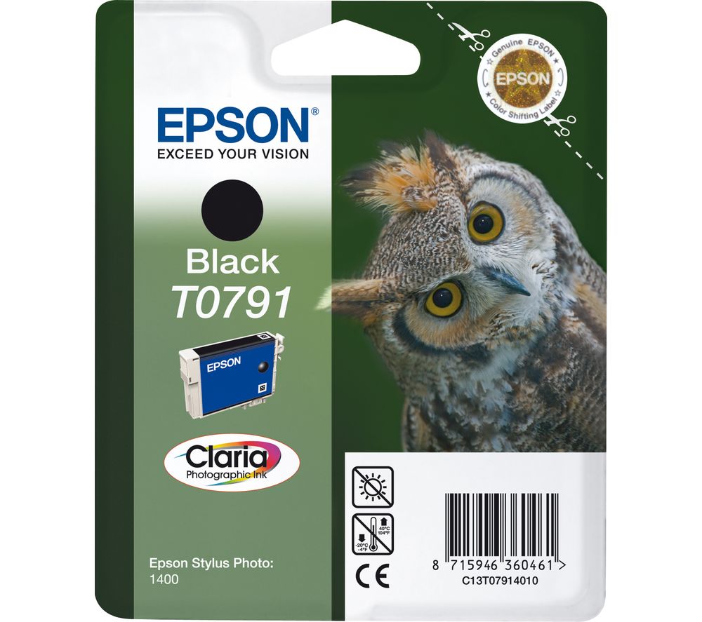 EPSON T0791 Owl Black Ink Cartridge review