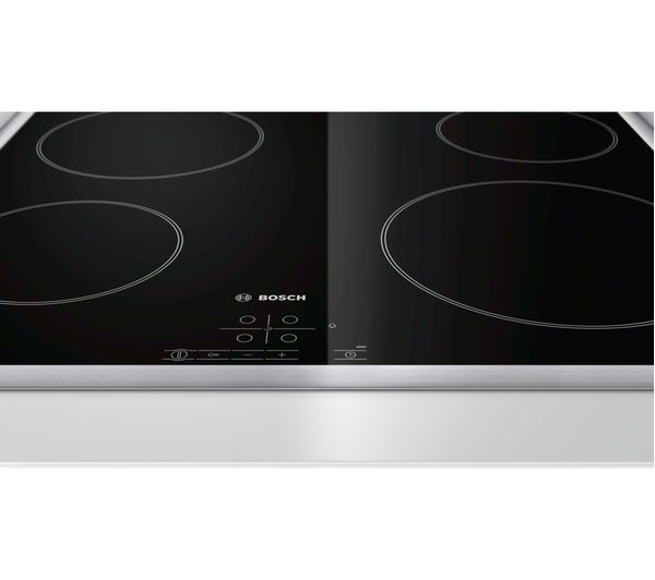 Buy BOSCH Serie 4 PKE645B17E Electric Ceramic Hob Black Free