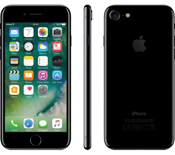 Buy APPLE iPhone 7 - Jet Black, 32 GB | Free Delivery | Currys
