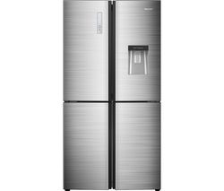 HISENSE RQ689N4WI1 Fridge Freezer - Stainless Steel