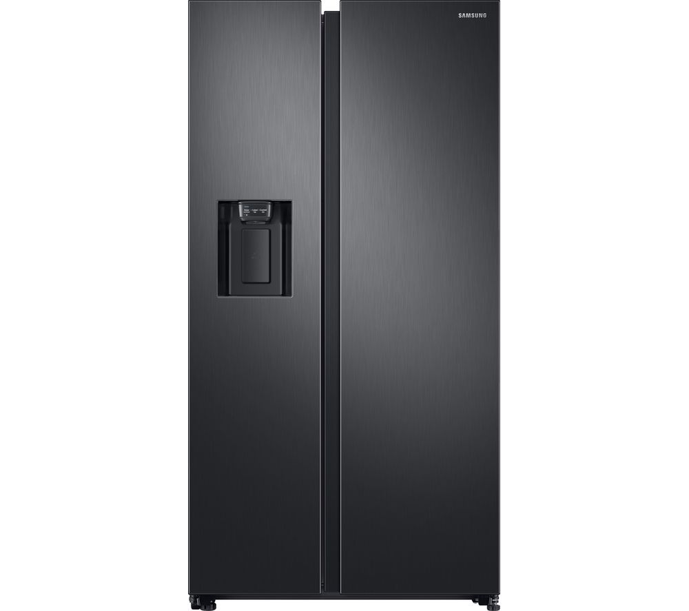 Rs8000 Rs68n8240b1 Eu American Style Fridge Freezer Black Steel