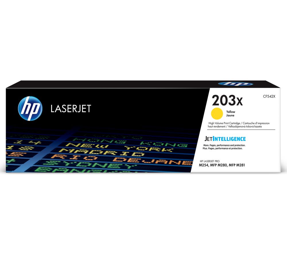 HP 203X Yellow Toner Cartridge, Yellow review