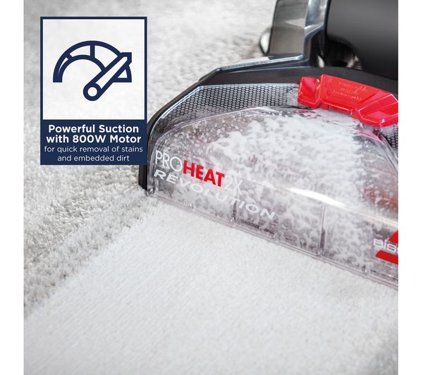 18583 BISSELL ProHeat 2X Revolution Upright Carpet Cleaner Red
