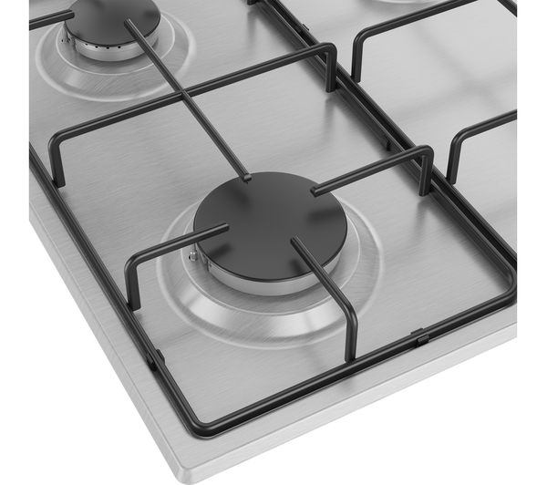 7754786327 - BEKO HIBG64120SX 61 cm Gas Hob - Stainless Steel - Currys ...