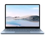 £699, MICROSOFT 12.5inch Surface Laptop Go - Intel® Core™ i5, 128 GB SSD, Ice Blue, Free Upgrade to Windows 11, Intel® Core™ i5-1035G1 Processor, RAM: 8 GB / Storage: 128 GB SSD, Battery life: Up to 13 hours, n/a