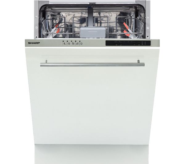 Image of SHARP QW-NI14I47EX-EN Full-size Integrated Dishwasher