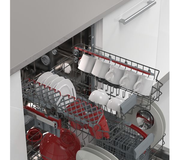 761821 SHARP QWNI14I47EXEN Fullsize Integrated Dishwasher Currys