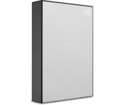 One Touch Portable Hard Drive - 2 TB, Silver