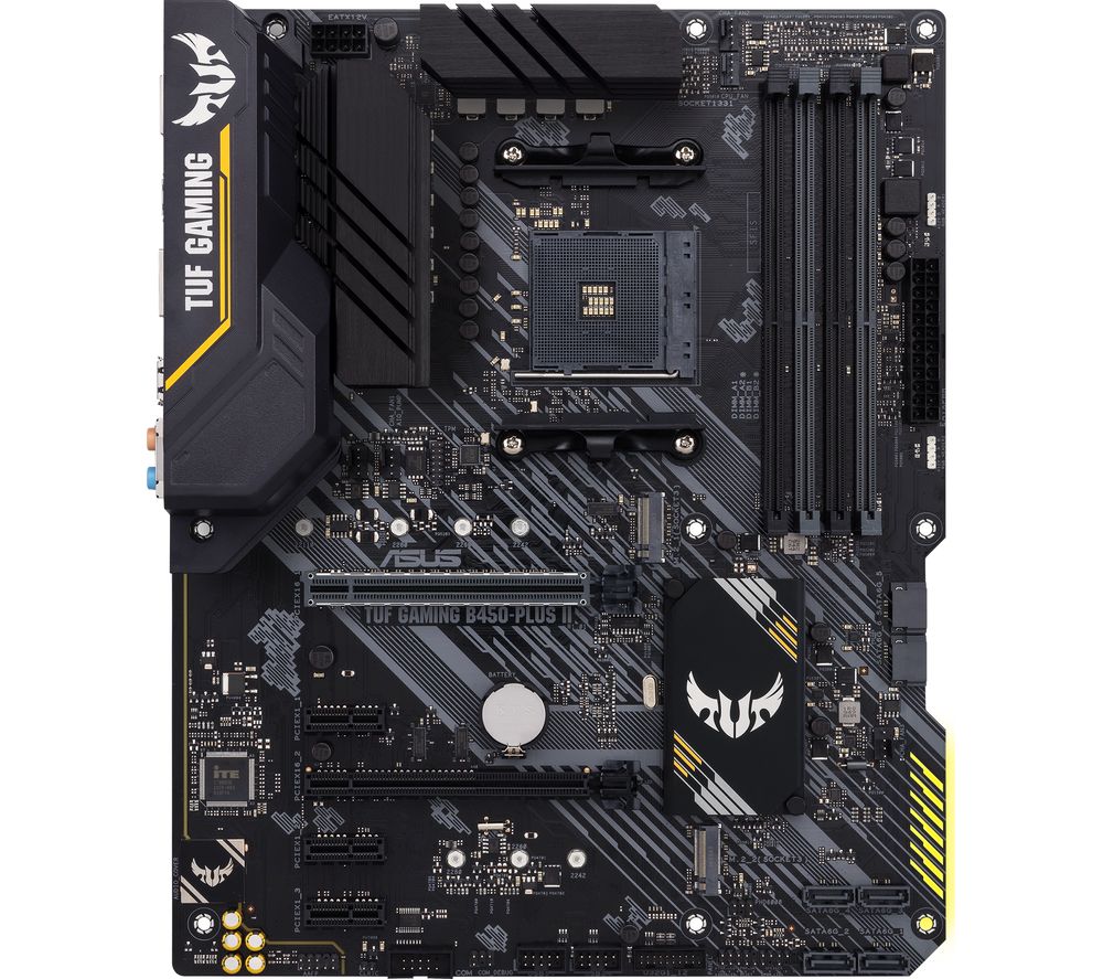 ASUS TUF GAMING B450-PLUS II AM4 Motherboard