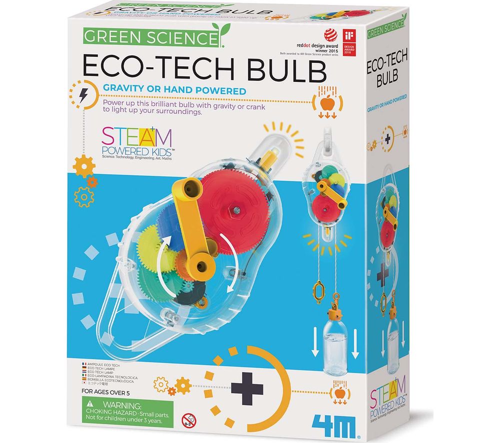 GREEN SCIENCE Eco-Tech Bulb Science Kit, Green review