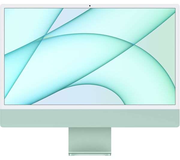 Image of Apple 24-inch iMac 4.5K, M1 chip, 8C CPU, 8C GPU, 8GB RAM, 256GB SSD - Green