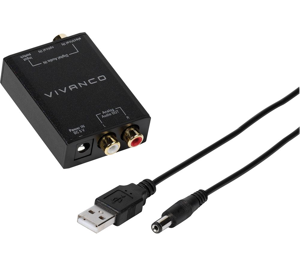 VIVANCO 46143 Digital to Analogue Audio Converter