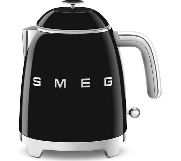 Image of SMEG 50's Retro Style Mini KLF05BLUK Jug Kettle - Black