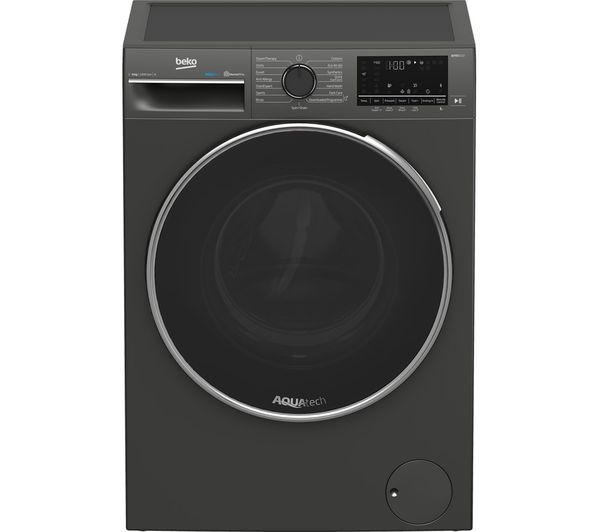 Beko Pro Aquatech B5w5941ag Bluetooth 9 Kg 1400 Spin Washing Machine Graphite