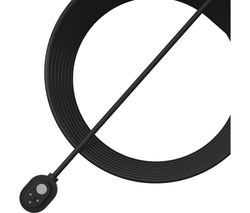 Outdoor Magnetic Charging Cable - 7.6 m, Black
