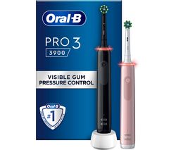 Pro 3 3900 Electric Toothbrush - Twin Pack