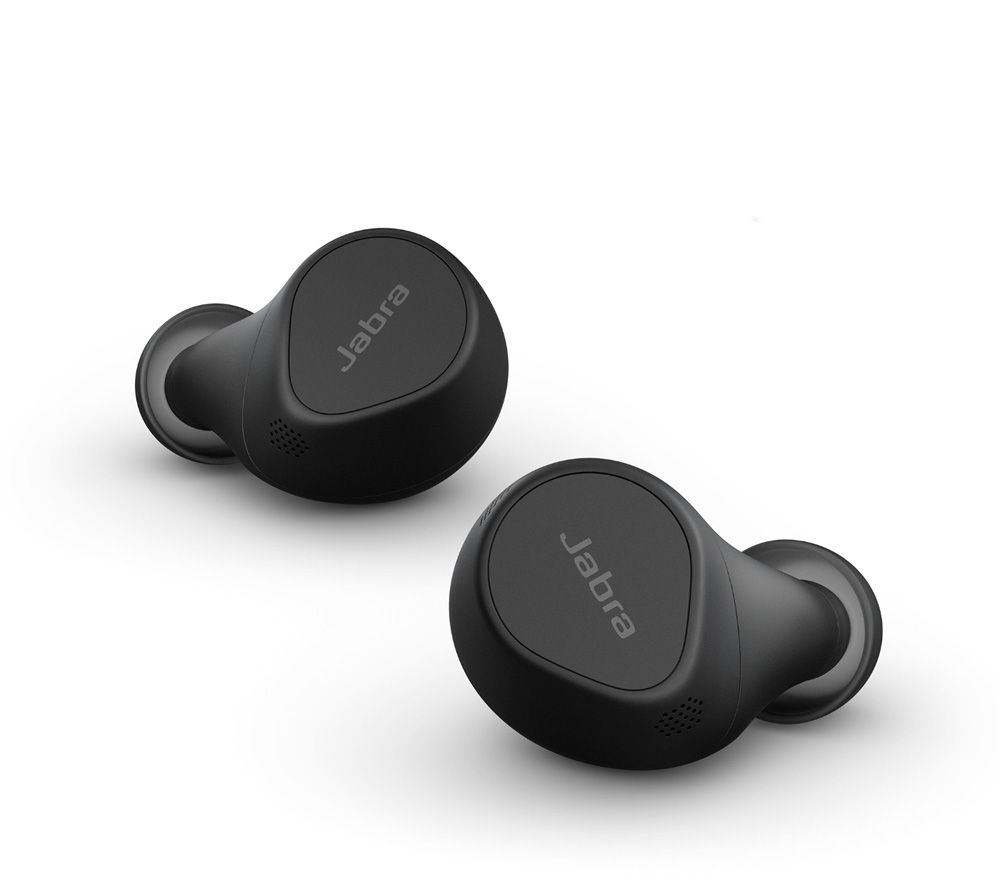 JABRA Elite 7 Pro Wireless Bluetooth Noise-Cancelling Earbuds - Black