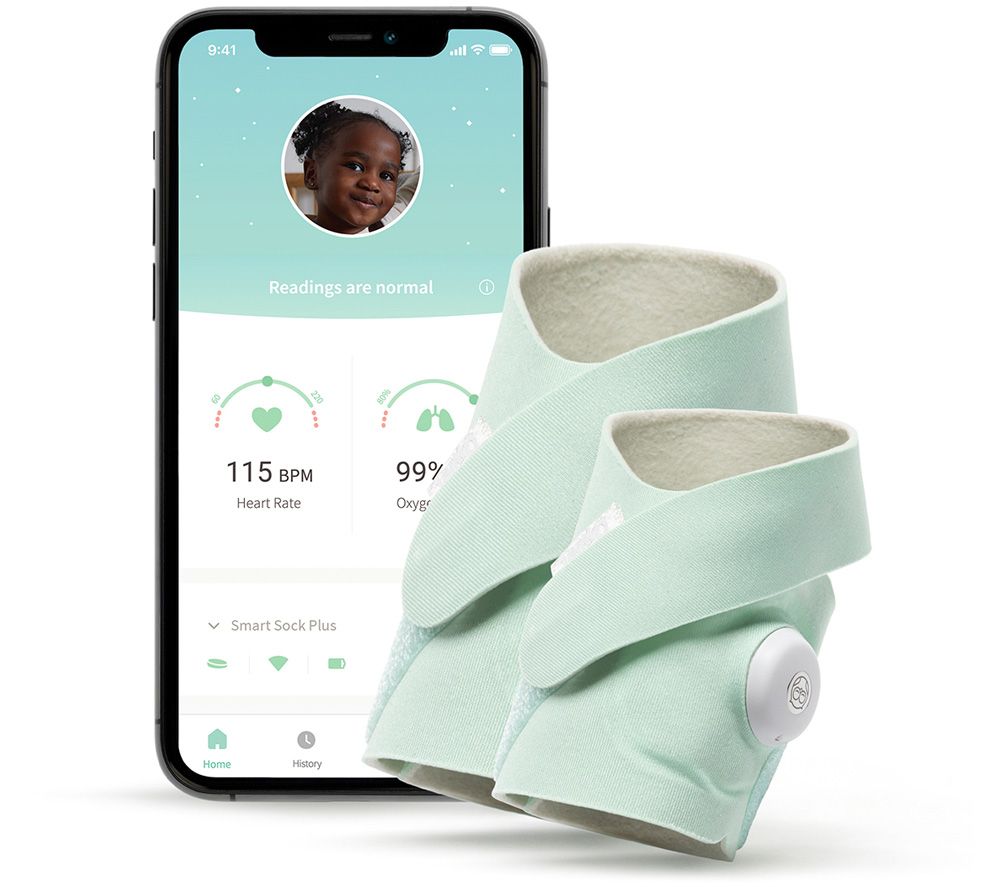 OWLET Smart Sock Plus Baby Monitor - Mint