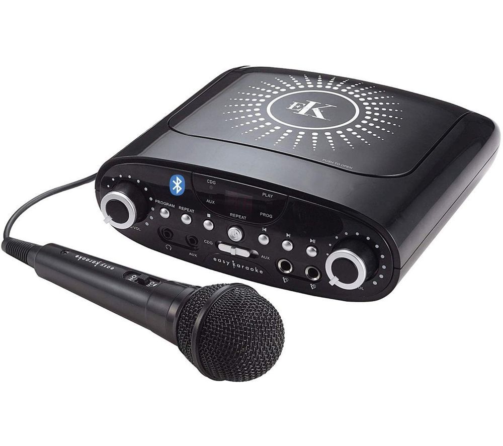 EKG88BBT Bluetooth Karaoke System - Black
