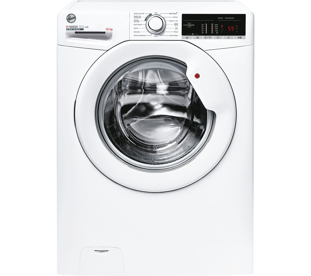H-Wash 300 H3W 410TAE NFC 10 kg 1400 Spin Washing Machine - White