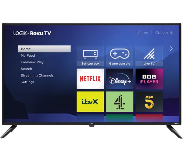 LOGIK L40RFE23 Roku TV 40 Smart Full HD HDR LED TV