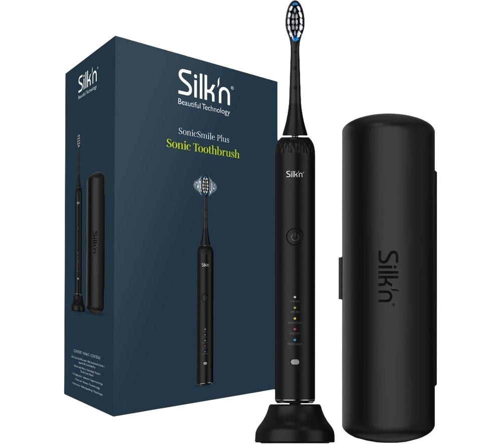 SonicSmile Plus Electric Toothbrush - Black