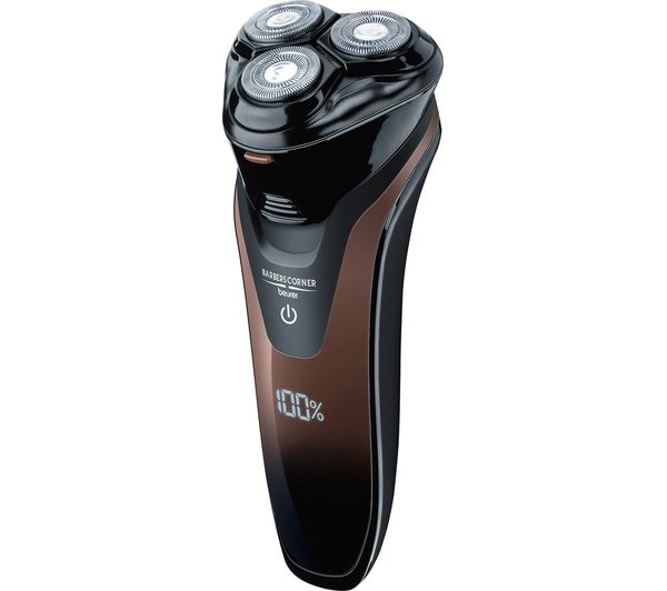 Beurer Barbers Corner Hr 8000 Rotary Shaver Brown Black