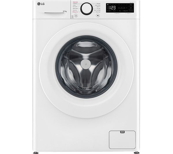 LG TurboWash FWY385WWLN1 8 kg Washer Dryer - White