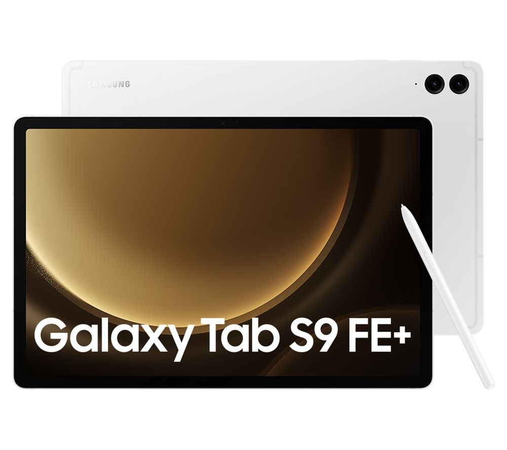 Galaxy Tab S9 FE+ 12.4" Tablet - 128 GB, Silver