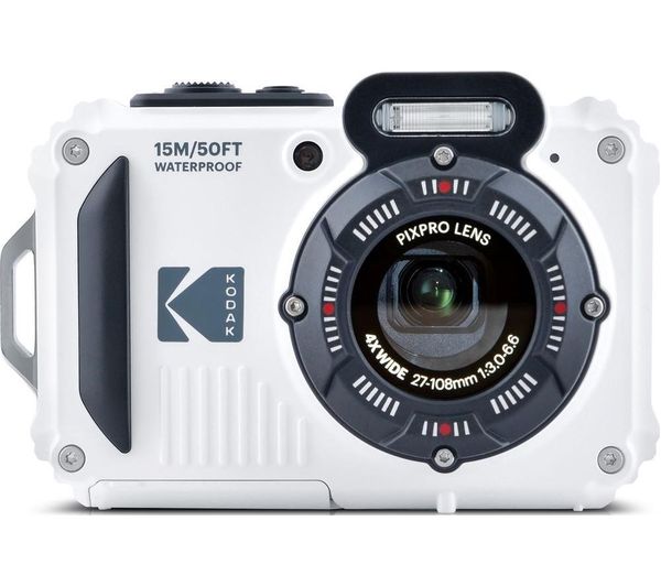 Kodak Pixpro Wpz2 Tough Compact Camera White