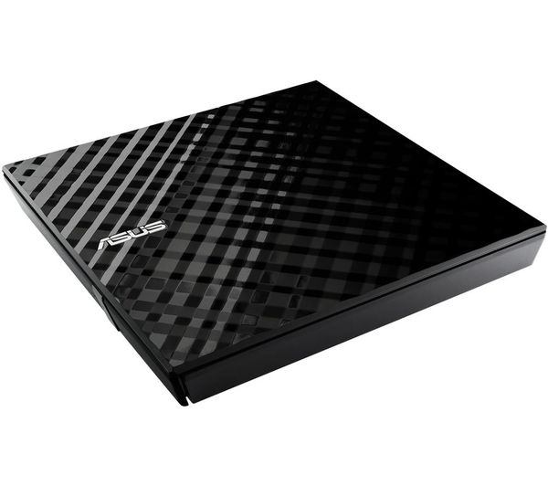 Asus Sdrw 08d2s U Lite External Usb Dvd Writer Black