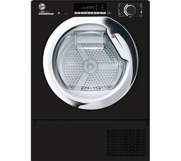 Hoover Batd H7a1tceb 80 Integrated Wifi Enabled 7 Kg Heat Pump Tumble Dryer