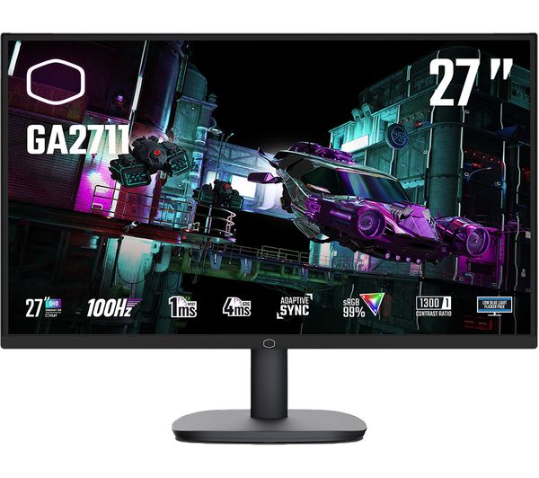 Cooler Master Cmi Ga2711 Uk Quad Hd 27 Ips Lcd Monitor Black