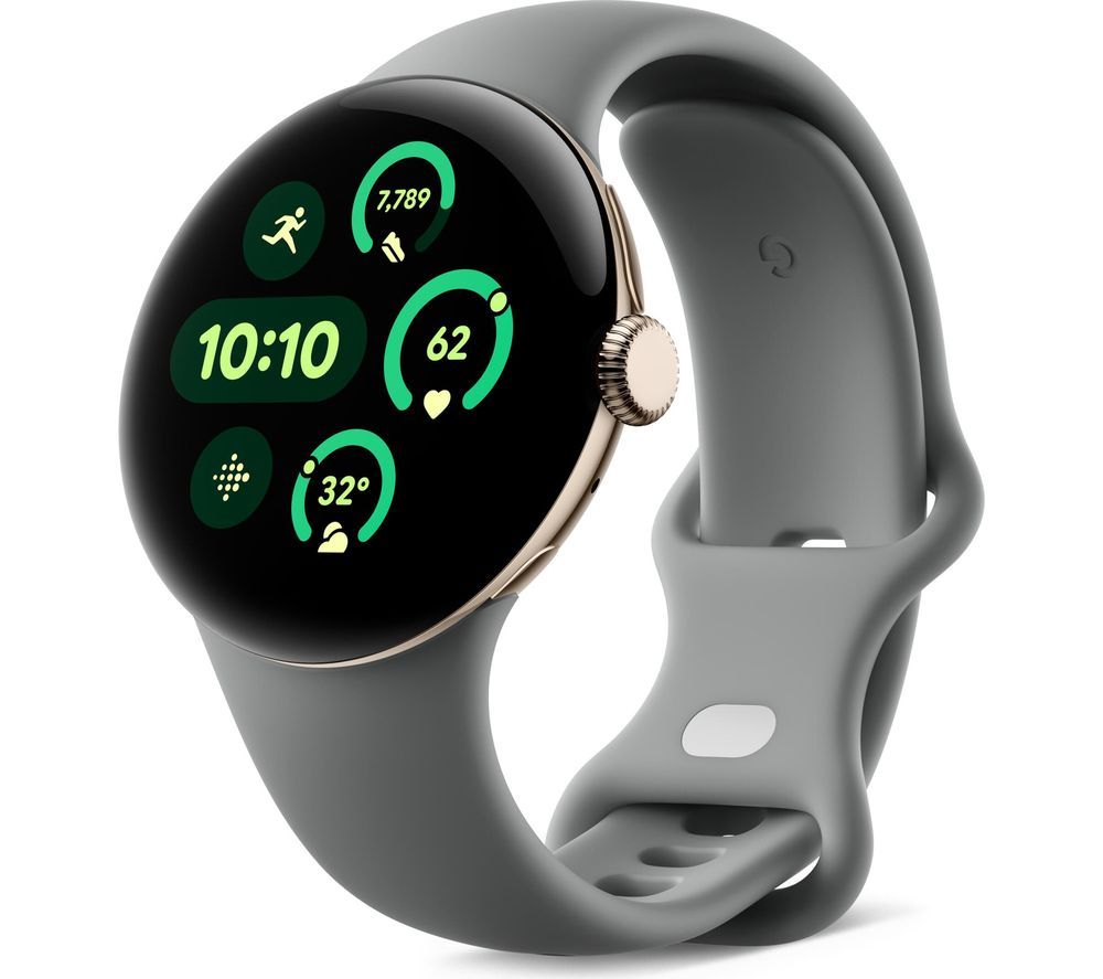 Pixel Watch 3 4G LTE - Champagne Gold, Hazel Band, 41 mm