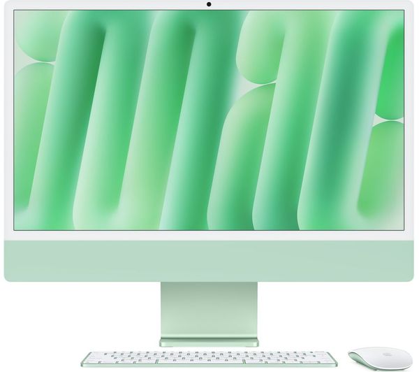 APPLE iMac 4.5K 24" (2024) - M4, 512 GB SSD, Green