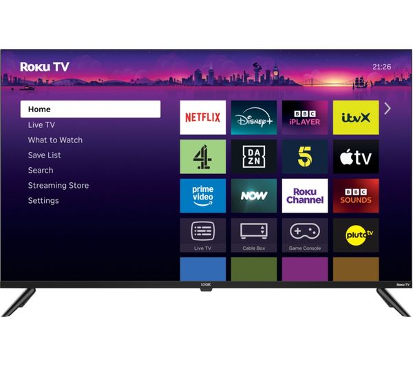 Logik L40rfe25 Roku 40 Smart Full Hd Hdr Led Tv