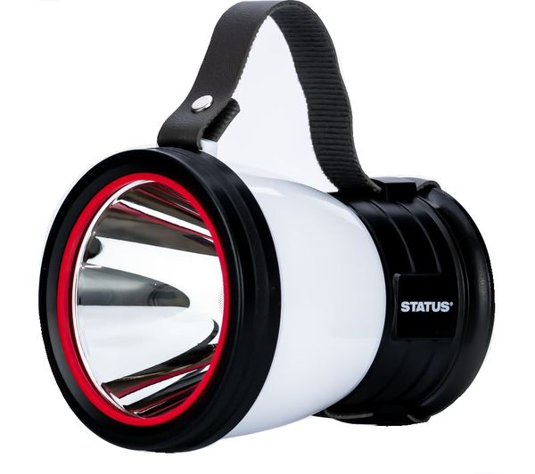 Status Led Camping Lantern Black White