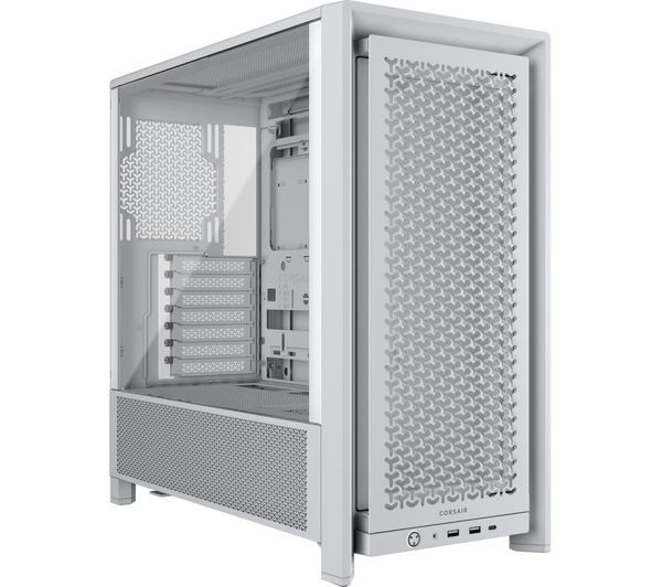 CORSAIR Frame 4000D ATX Mid-Tower PC Case - White
