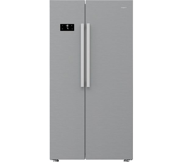 Hotpoint Hpg2 6592 Xp4uk Dual No Frost American Style Fridge Freezer Silver
