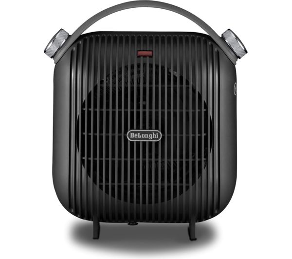 Delonghi Capsule Hfs30c24 Portable Fan Heater Black
