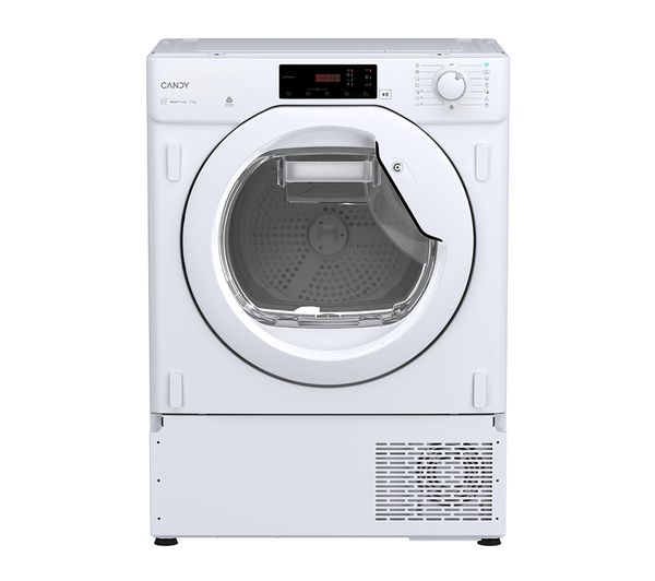 Candy Smart Pro Bctd1 H7a1te 80 Integrated Wifi Enabled 7 Kg Heat Pump Tumble Dryer