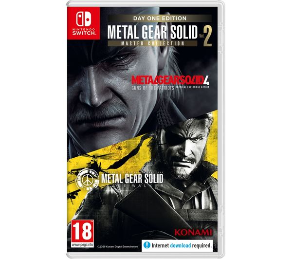 An image of NINTENDO Metal Gear Solid: Master Collection Volume 2 - Switch