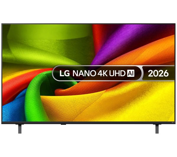 An image of LG NU85 55" LED 4K HDR Smart TV 2026 - 55NU850B6LA