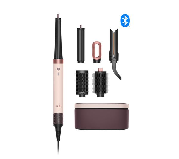 An image of DYSON Airwrap Co-anda 2x Straight + Wavy Multi-Styler & Dryer - Ceramic Pink & Rose Gold