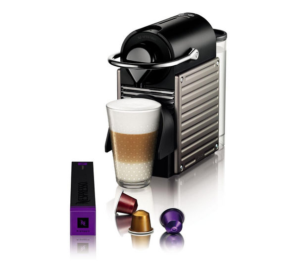 Nespresso Pixie Coffee Machine – Titanium Brand New Boxed