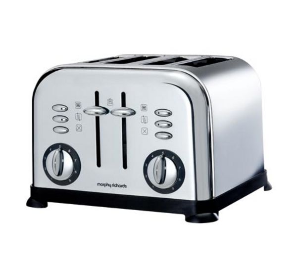 44039 MORPHY RICHARDS Accents 44039 4Slice Toaster Polished