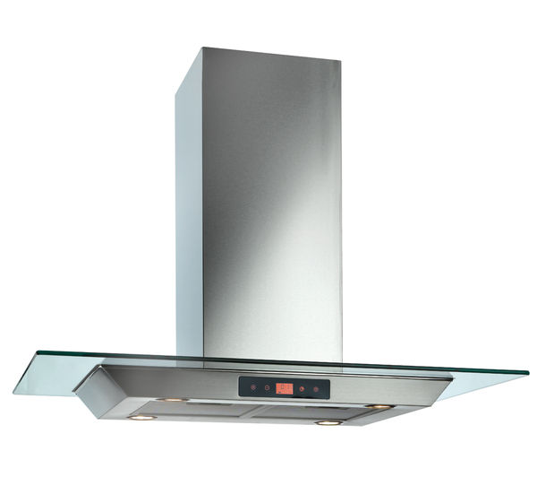 BAUMATIC BTI9170GL Island Cooker Hood - Stainless Steel & Glass, Stainless Steel