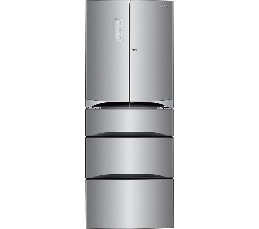 LG Slim American Style Fridge Freezer GM6140PZQV – Stainless Steel, Stainless Steel