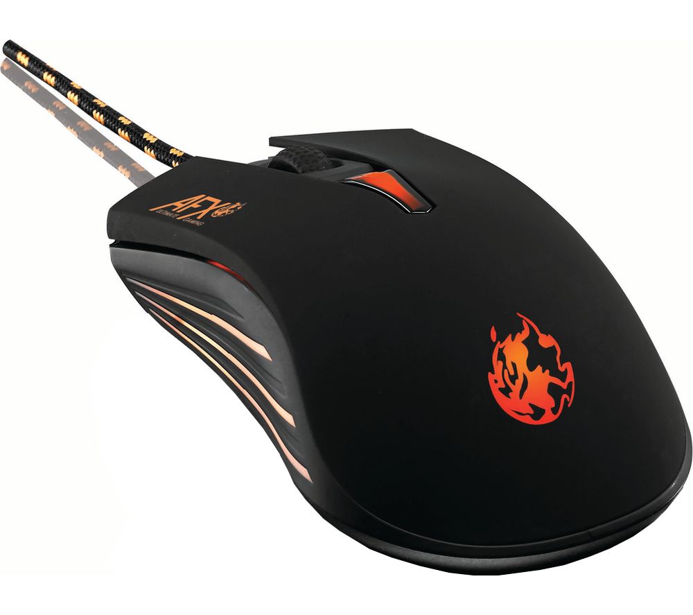 AFX AFXM0116 Optical Gaming Mouse, Orange review