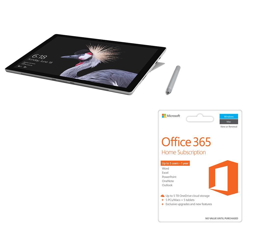 MICROSOFT Surface Pro (256 GB) & Office 365 Home Bundle Review